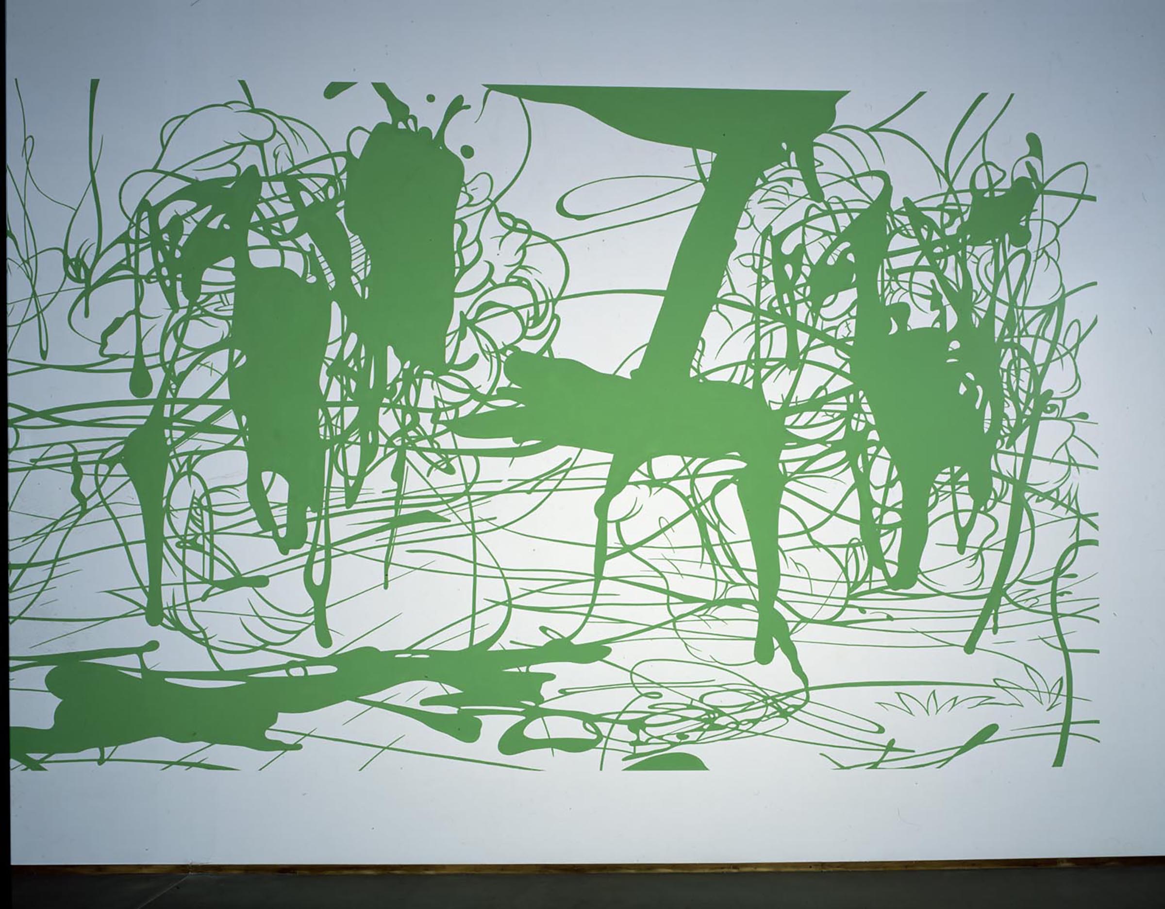 Arturo Herrera, Night Before Last (Project for I Moderni/Castello di Rivoli), 2003